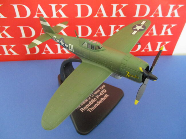 Die cast 1/72 Set Modellini Aerei Kawanishi N1K2 Shiden Kai Republic P-47 1945 - immagine 8