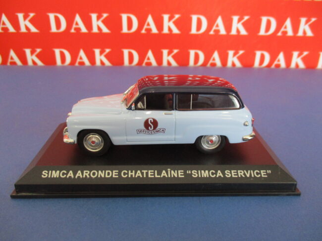 Die cast 1/43 Modellino Pubblicitaria Auto Simca Aronde Chatelaine Simca Service