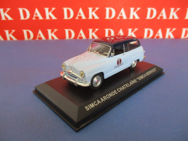 Die cast 1/43 Modellino Pubblicitaria Auto Simca Aronde Chatelaine Simca Service - immagine 2