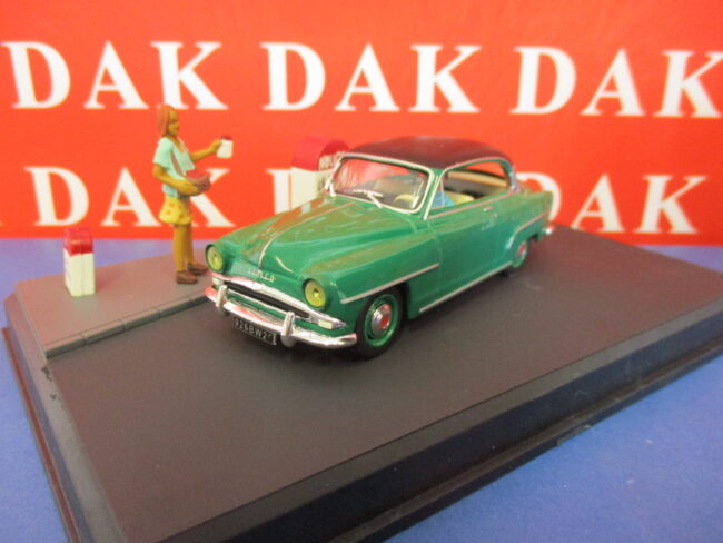 Die cast 1/43 Modellino Auto Diorama Route Bleue Simca Aronde Grand Large - immagine 2