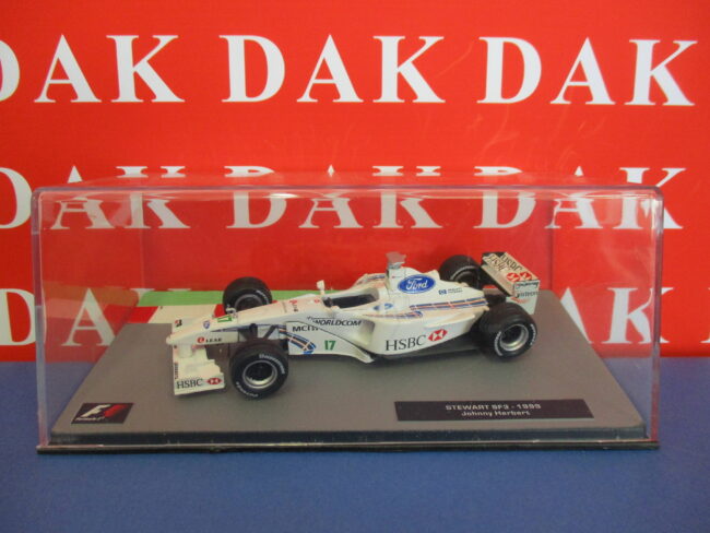 Die cast 1/43 Modellino Auto F1 Stewart SF3 1999 J. Herbert - immagine 4