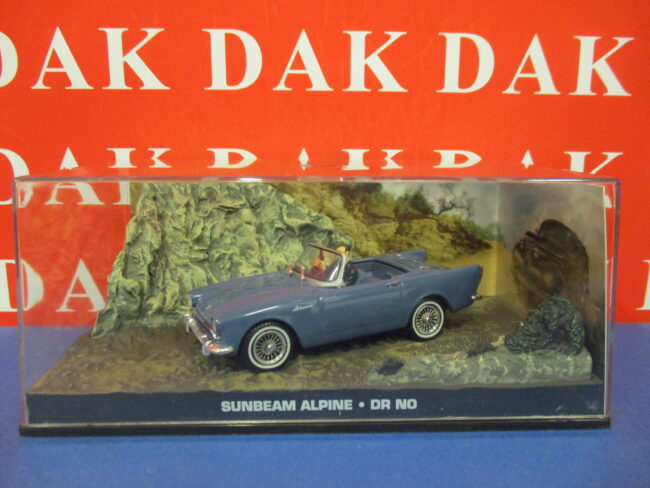 Die cast 1/43 Modellino Auto 007 James Bond Sunbeam Alpine - DR NO - immagine 4