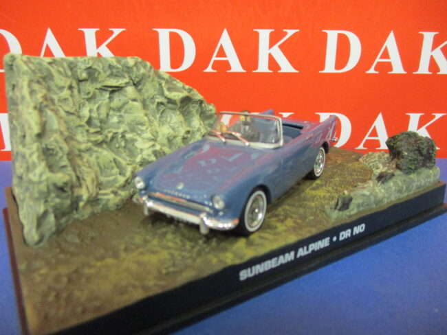 Die cast 1/43 Modellino Auto 007 James Bond Sunbeam Alpine - DR NO - immagine 2