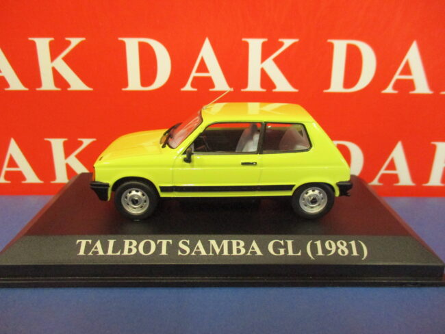 Die cast 1/43 Modellino Auto Talbot Samba GL 1981