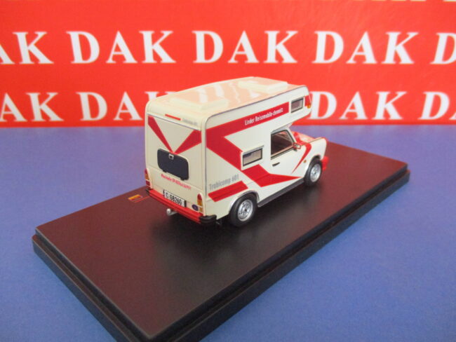 Die cast 1/43 Modellino Auto Camper Trabant 601 Wohnmobile 1980 by IST - immagine 3