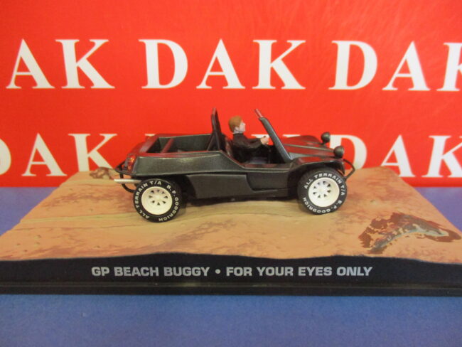 Die cast 1/43 Modellino Auto 007 James Bond Volkswagen GP Beach Buggy For Your - immagine 2