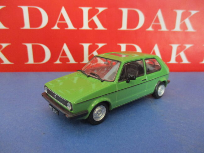 Die cast 1/43 Modellino Auto Volkswagen Golf MKI Verde by Ist