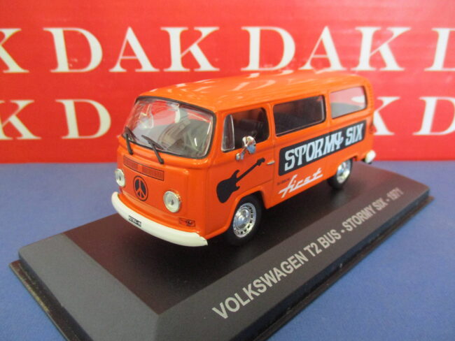 Die cast 1/43 Modellino Furgone Volkswagen T2 Bus Stormy Six 1971 - immagine 2