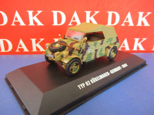 Die cast 1/43 Modellino Auto Volkswagen Typ 82 Kubelwagen Germany 1944 - immagine 2