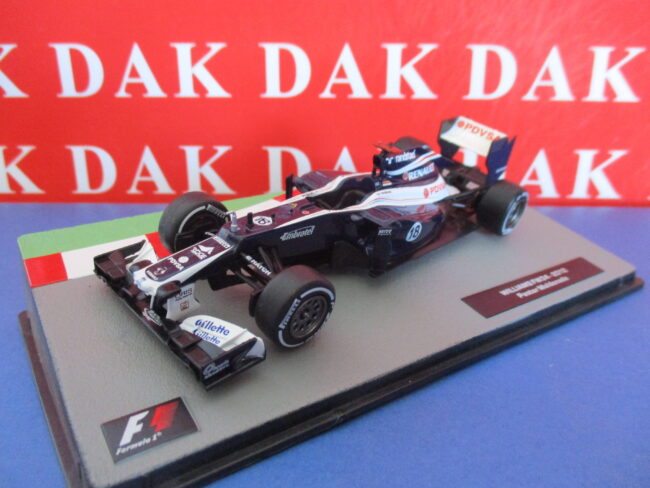 Die cast 1/43 Modellino Auto F1 Williams FW34 2012 P. Maldonado - immagine 2