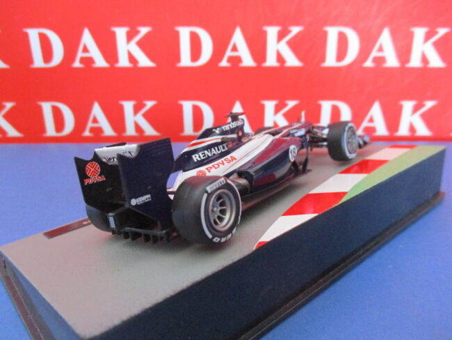 Die cast 1/43 Modellino Auto F1 Williams FW34 2012 P. Maldonado - immagine 3