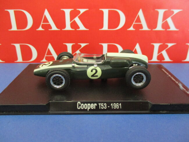 Die cast 1/43 Modellino Auto F1 Cooper T53 N2 1961 J. Surtees