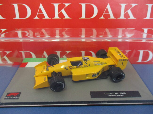 Die cast 1/43 Modellino Auto F1 Lotus 100T 1988 N. Piquet - immagine 4