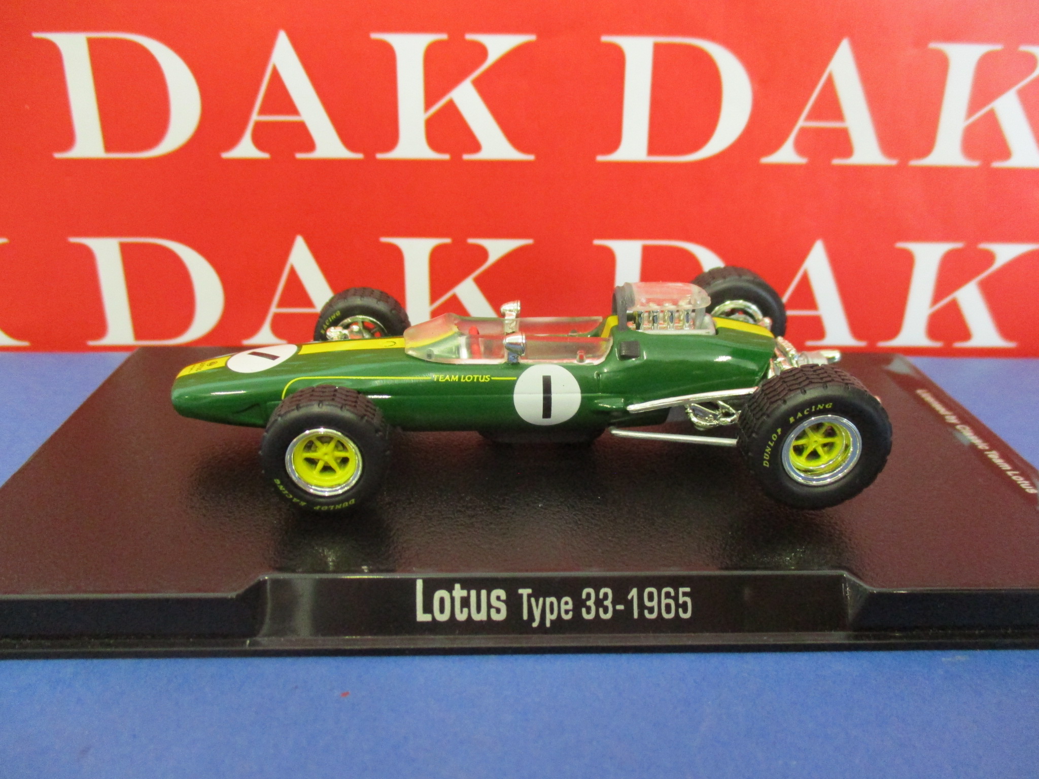 Die cast 1/43 Modellino Auto F1 Lotus Type 33 German GP 1965 J. Clark