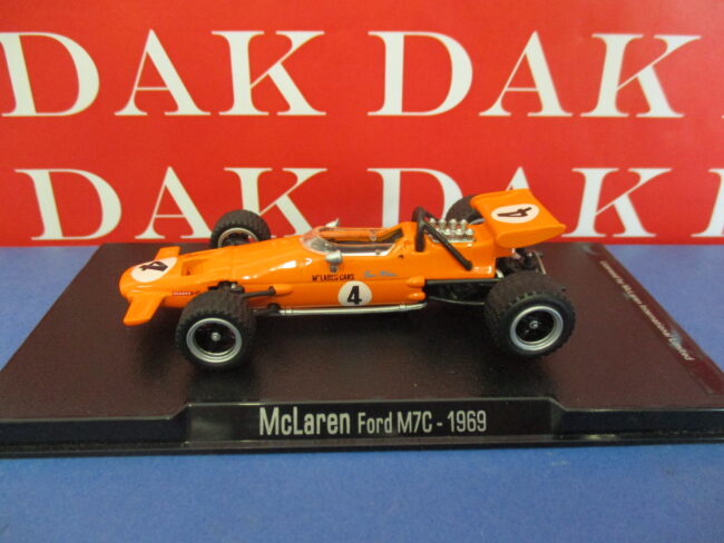 Die cast 1/43 Modellino Auto F1 McLaren Ford 7C 1969 B. McLaren