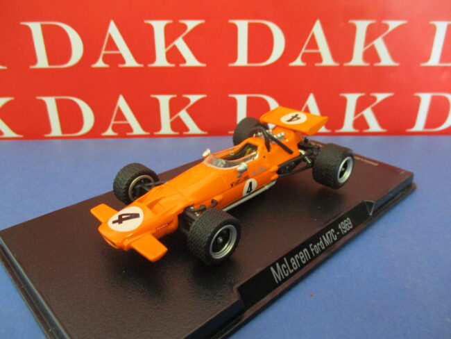 Die cast 1/43 Modellino Auto F1 McLaren Ford 7C 1969 B. McLaren - immagine 2