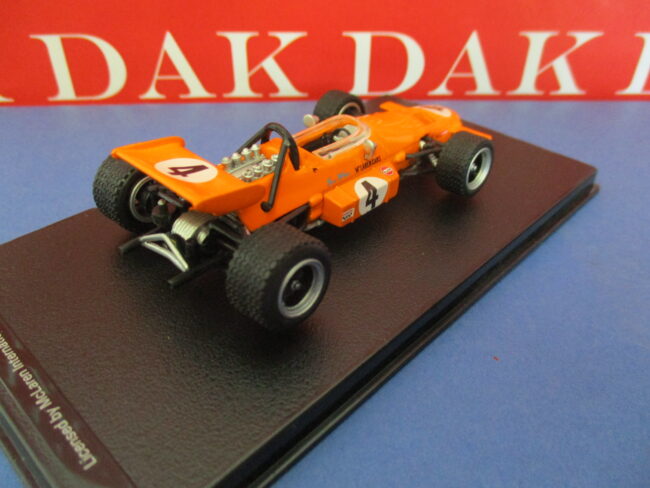 Die cast 1/43 Modellino Auto F1 McLaren Ford 7C 1969 B. McLaren - immagine 3