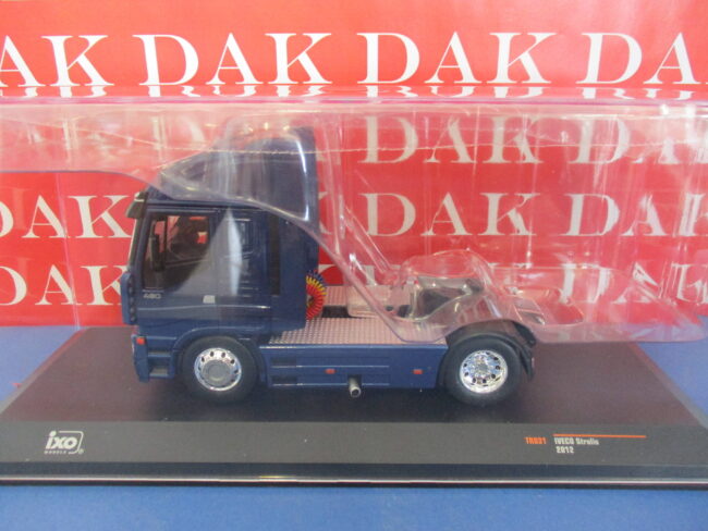 Die cast 1/43 Modellino Camion Truck Iveco Stralis 2012 blu by Ixo - immagine 4