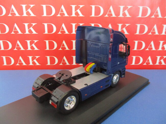 Die cast 1/43 Modellino Camion Truck Iveco Stralis 2012 blu by Ixo - immagine 3