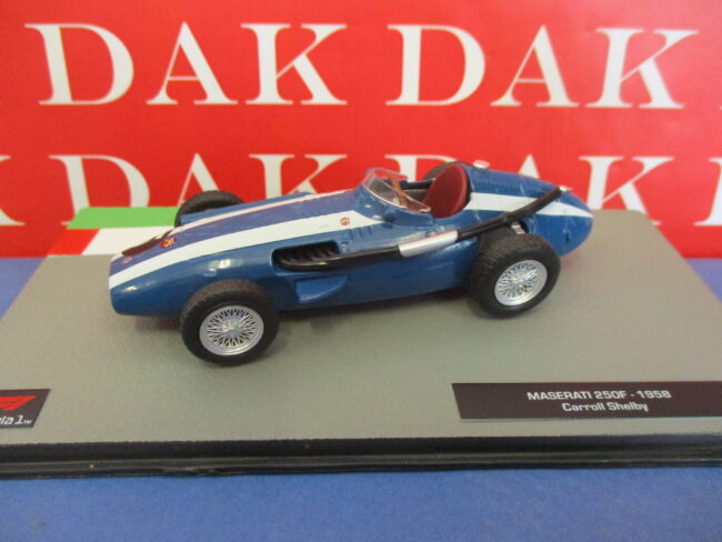 Die cast 1/43 Modellino Auto F1 Maserati 250F 1958 C. Shelby