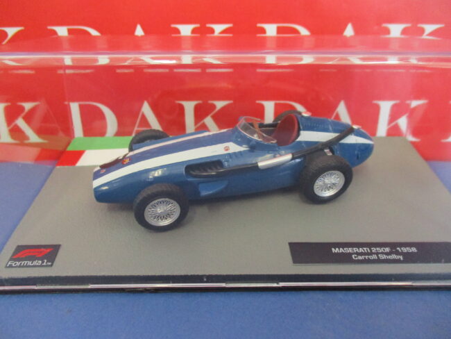 Die cast 1/43 Modellino Auto F1 Maserati 250F 1958 C. Shelby - immagine 4