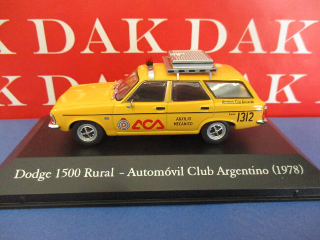 Die cast Modellino Auto Dodge 1500 Rural ACA 1978