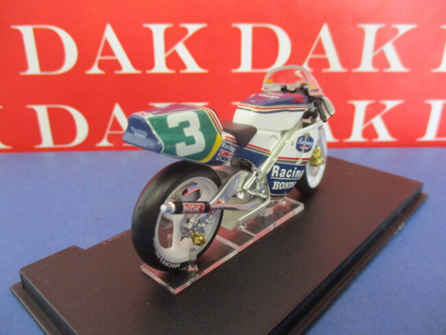 Die cast 1/24 Modellino Moto GP Honda NSR250 Luca Cadalora 1991 - immagine 3