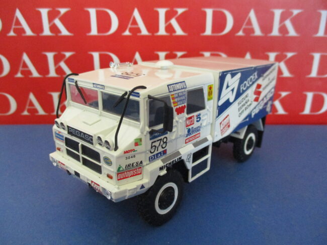 Die cast 1/43 Modellino Camion Truck Pegaso 3046 Rally Paris Dakar 1990 - immagine 2