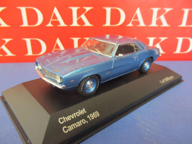 Die cast 1/43 Modellino Auto Chevrolet Camaro Coupe 1969 by White Box - immagine 2