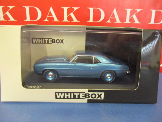 Die cast 1/43 Modellino Auto Chevrolet Camaro Coupe 1969 by White Box - immagine 5