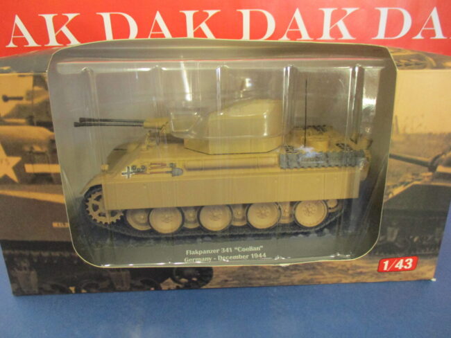 Die cast 1/43 Modellino Carro Armato Tank Flakpanzer 341 Coelian Germany 1944 - immagine 4