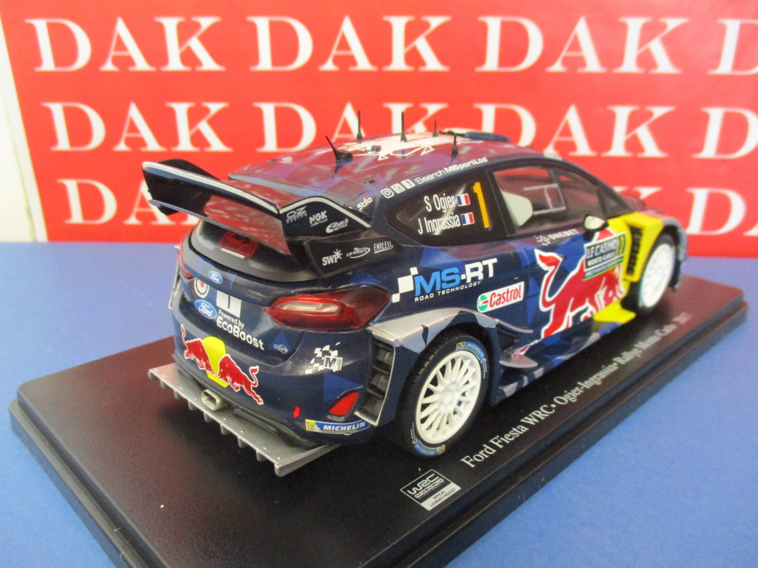 Die cast 1/24 Modellino Auto Ford Fiesta WRC Rally Monte Carlo 2017 S ...