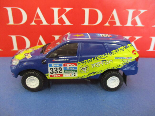 Die cast 1/43 Modellino Auto Foton Sauvana Dakar 2016 D.Moreno - immagine 2