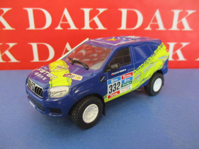 Die cast 1/43 Modellino Auto Foton Sauvana Dakar 2016 D.Moreno