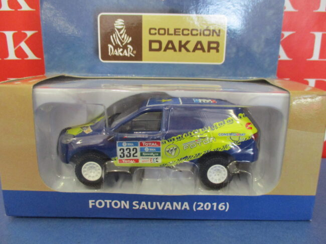 Die cast 1/43 Modellino Auto Foton Sauvana Dakar 2016 D.Moreno - immagine 4