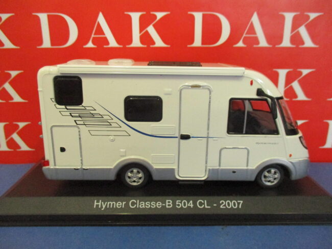 Die cast 1/43 Modellino Camper Himer Classe-B 504 CL 2007 - immagine 2