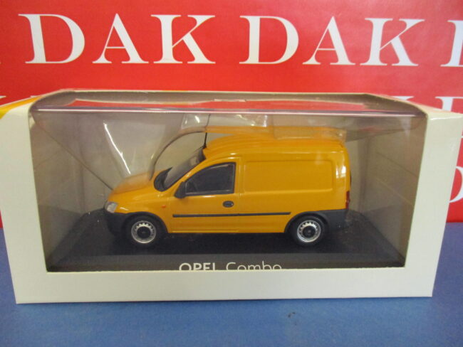 Die cast 1/43 Modellino Furgone Opel Combo giallo by Minichamps - immagine 5