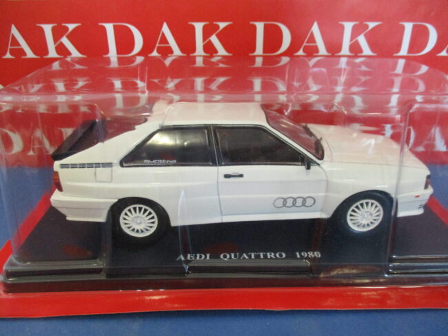 Die cast 1/24 Modellino Auto Audi Quattro 1980 - immagine 4