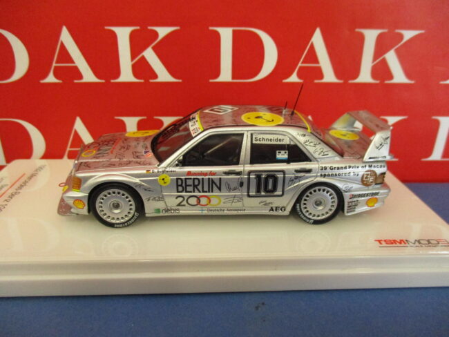 1/43 Modellino Auto Mercedes 190E EVO2 Macau GP 1992 B. Schneider by TSM