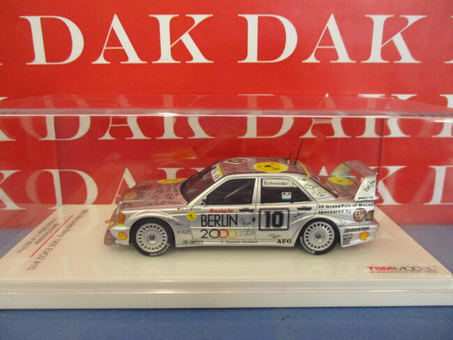 1/43 Modellino Auto Mercedes 190E EVO2 Macau GP 1992 B. Schneider by TSM - immagine 4