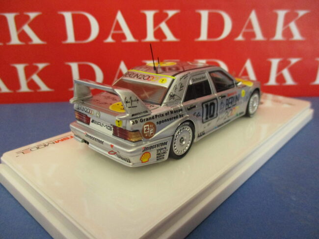 1/43 Modellino Auto Mercedes 190E EVO2 Macau GP 1992 B. Schneider by TSM - immagine 3