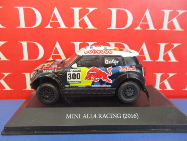 Die cast 1/43 Modellino Auto Mini All4 Racing N300 Rally Dakar 2016 Al Attiyah