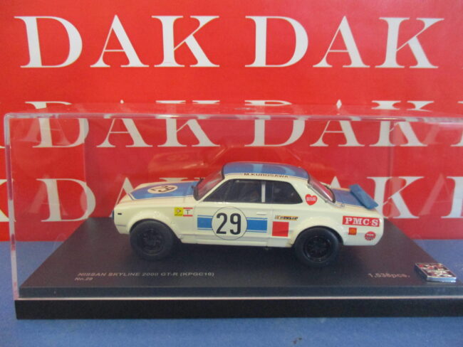 Die cast 1/43 Modellino Auto Nissan Skyline 2000 GT-R N29 by Kyosho - immagine 4