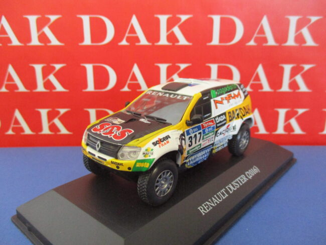 Die cast 1/43 Modellino Auto Renault Duster Rally Dakar 2016 - immagine 2