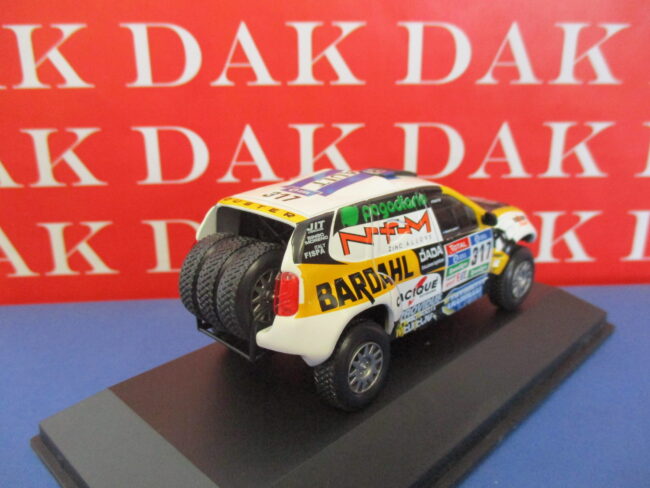 Die cast 1/43 Modellino Auto Renault Duster Rally Dakar 2016 - immagine 3