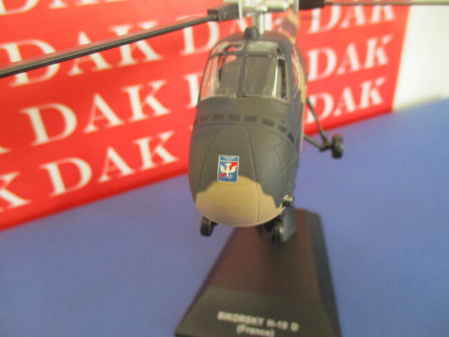 Die cast 1/72 Modellino Elicottero Helicopter Sikorsky H-19 D France - immagine 4