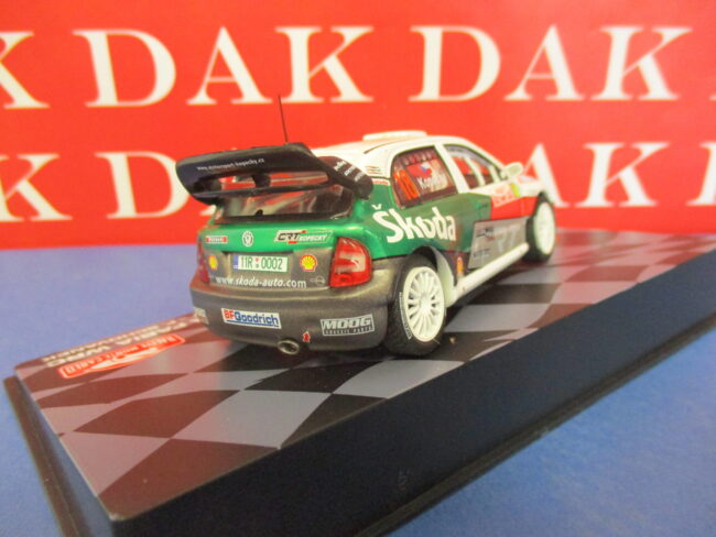 Die cast 1/43 Modellino Auto Skoda Fabia WRC Rally Montecarlo 2007 J. Kopecky - immagine 3