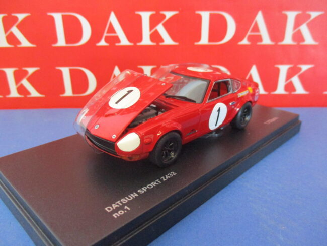 Die cast 1/43 Modellino Auto Datsun Sport Fairlady Z432 Racing 1972 by Kyosho - immagine 2