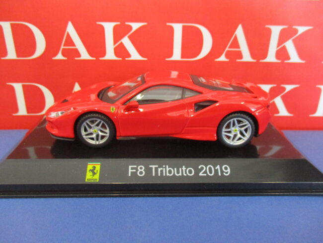 Die cast 1/43 Modellino Auto Ferrari F8 Tributo 2019