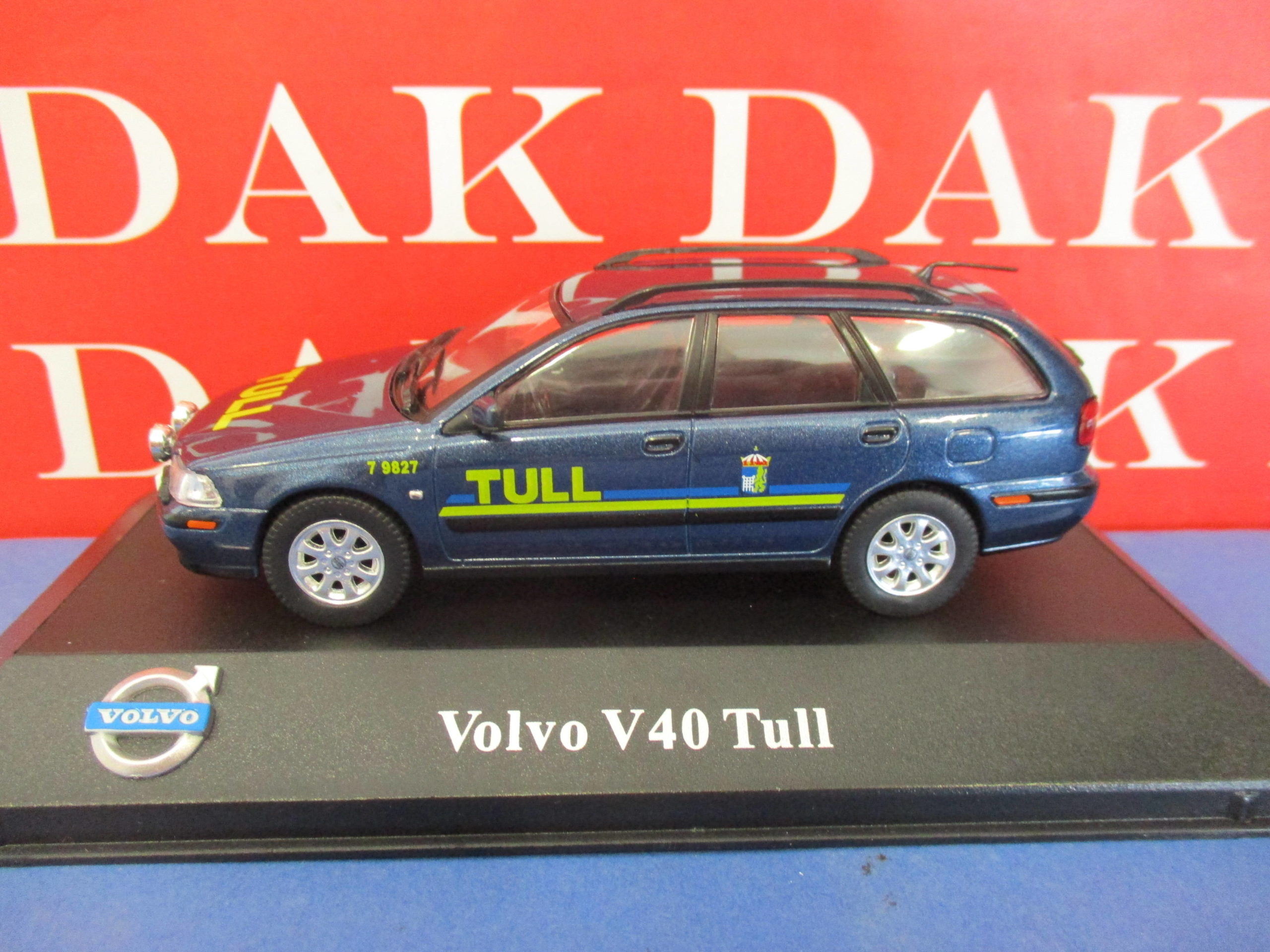 Die cast 1/43 Modellino Auto Volvo V40 Tull by Atlas
